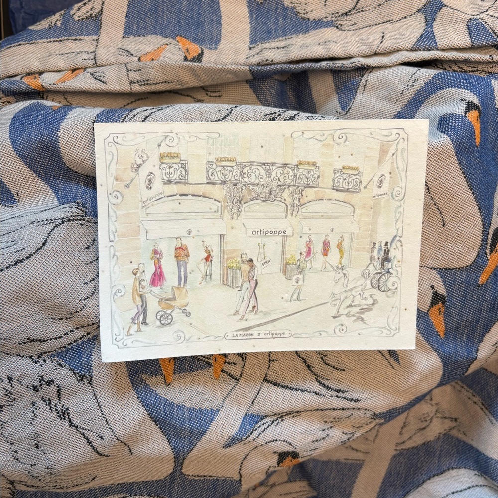 RING SLING MONOGAMY ZEUS IN TUSSAH SILK by Artipoppe - Picture 4 of 6